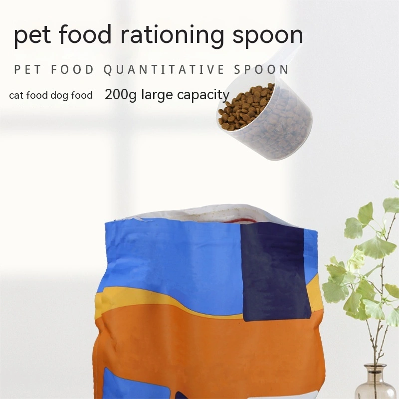 Pet Food Quantitative Spoon Large Capacity Graduated Measuring Cup Spoon