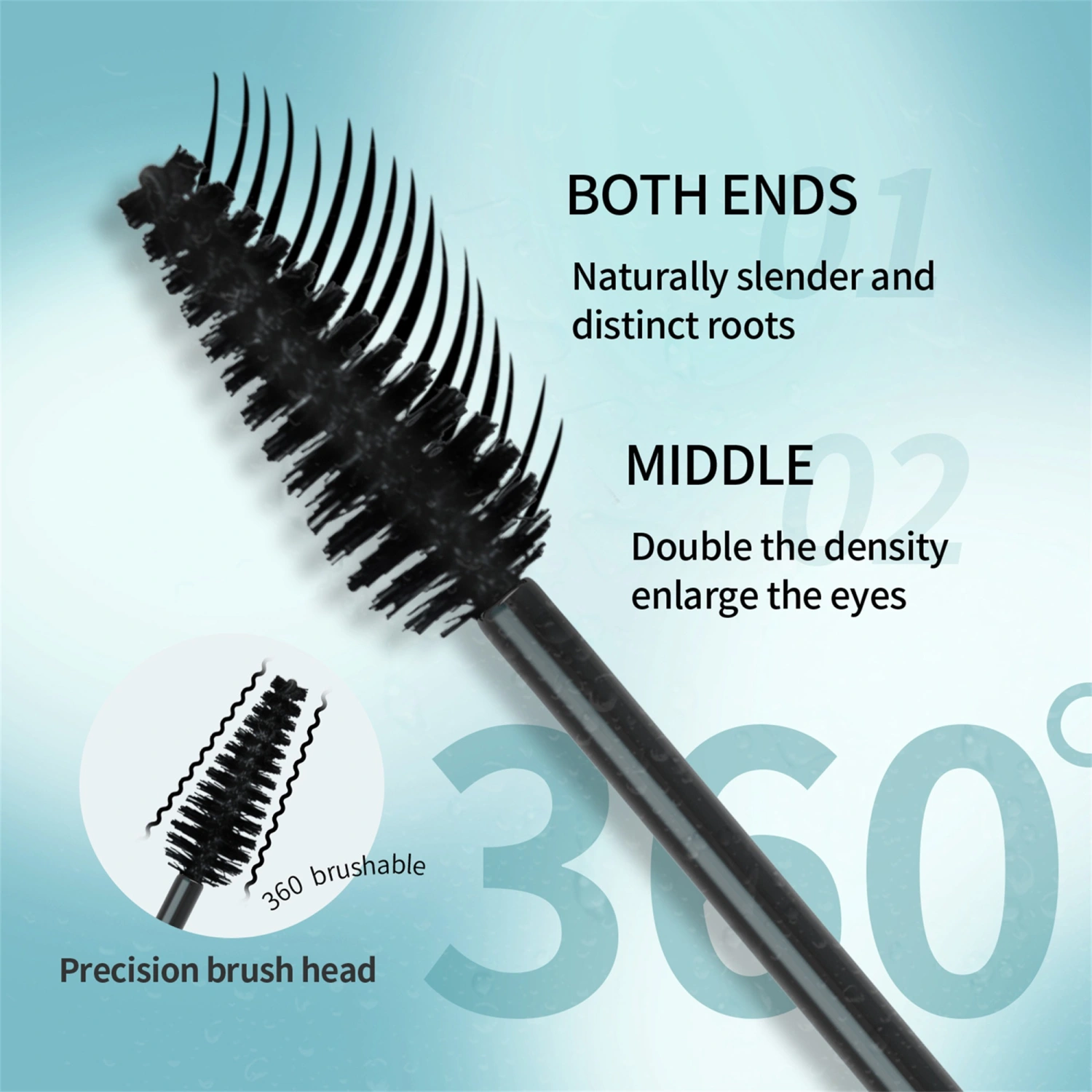 Lash Mascara Vegan Formula Volumizing Waterproof Long Lasting Mascara