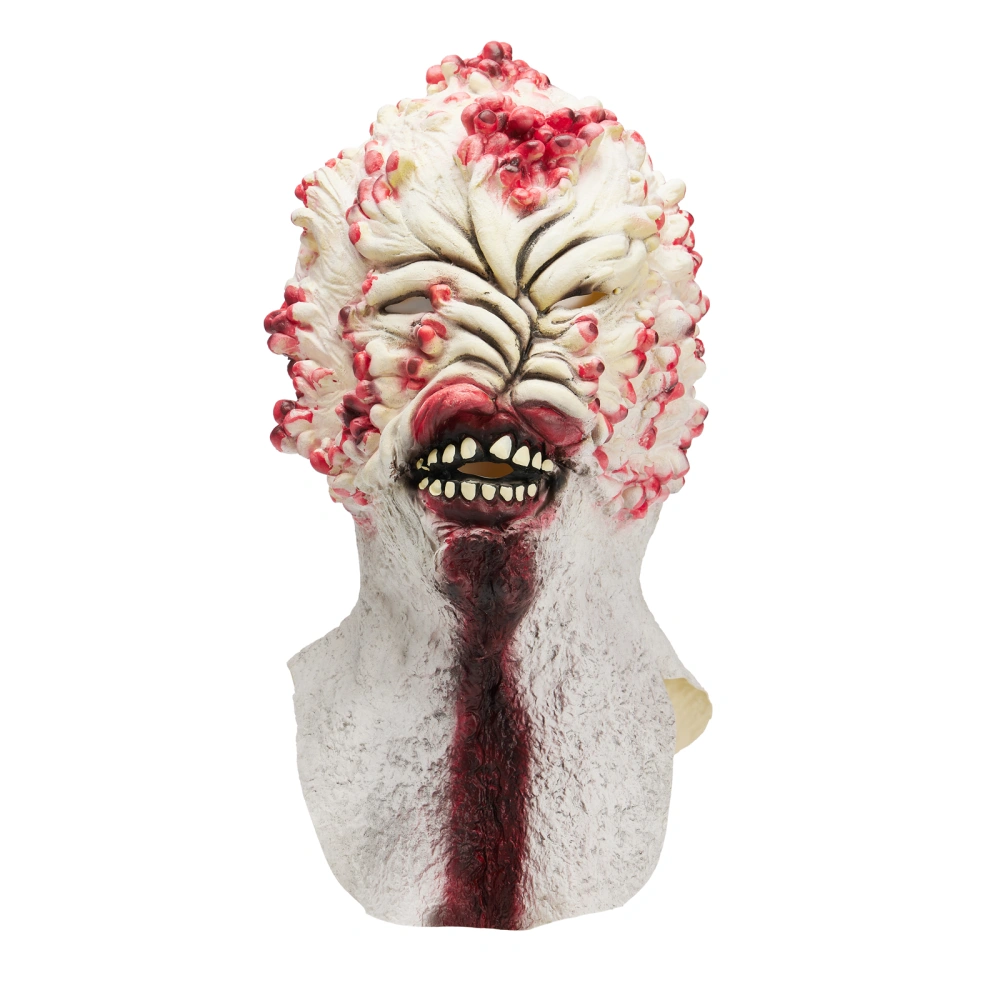 Scary Zombie Face Monster Full Head Halloween Latex Facewear Headgear