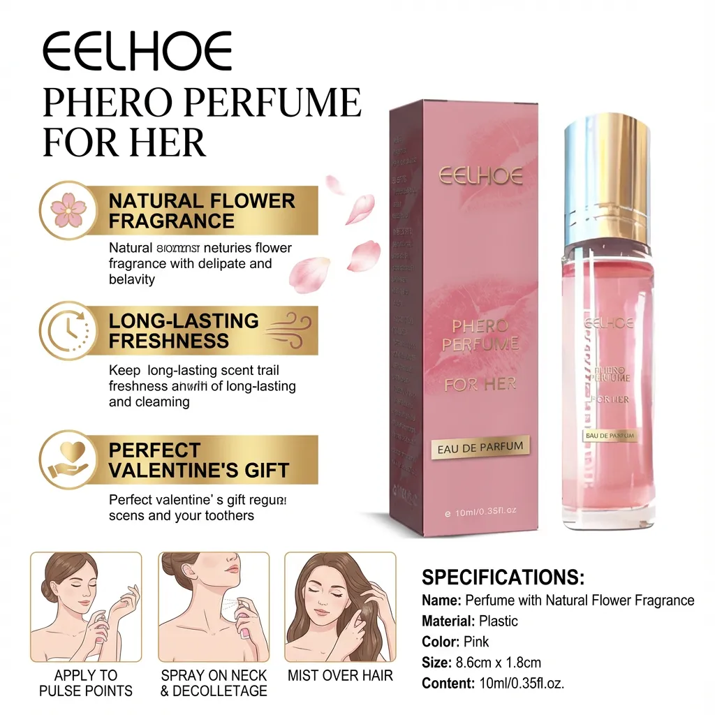 Perfume with Natural Flower Fragrance for Women Long-Lasting Perfume