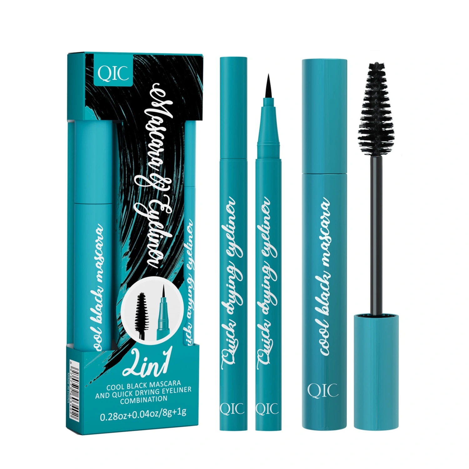 Mascara and Eyeliner Kit Mascara Volume and Length,Mascara Eyeliner