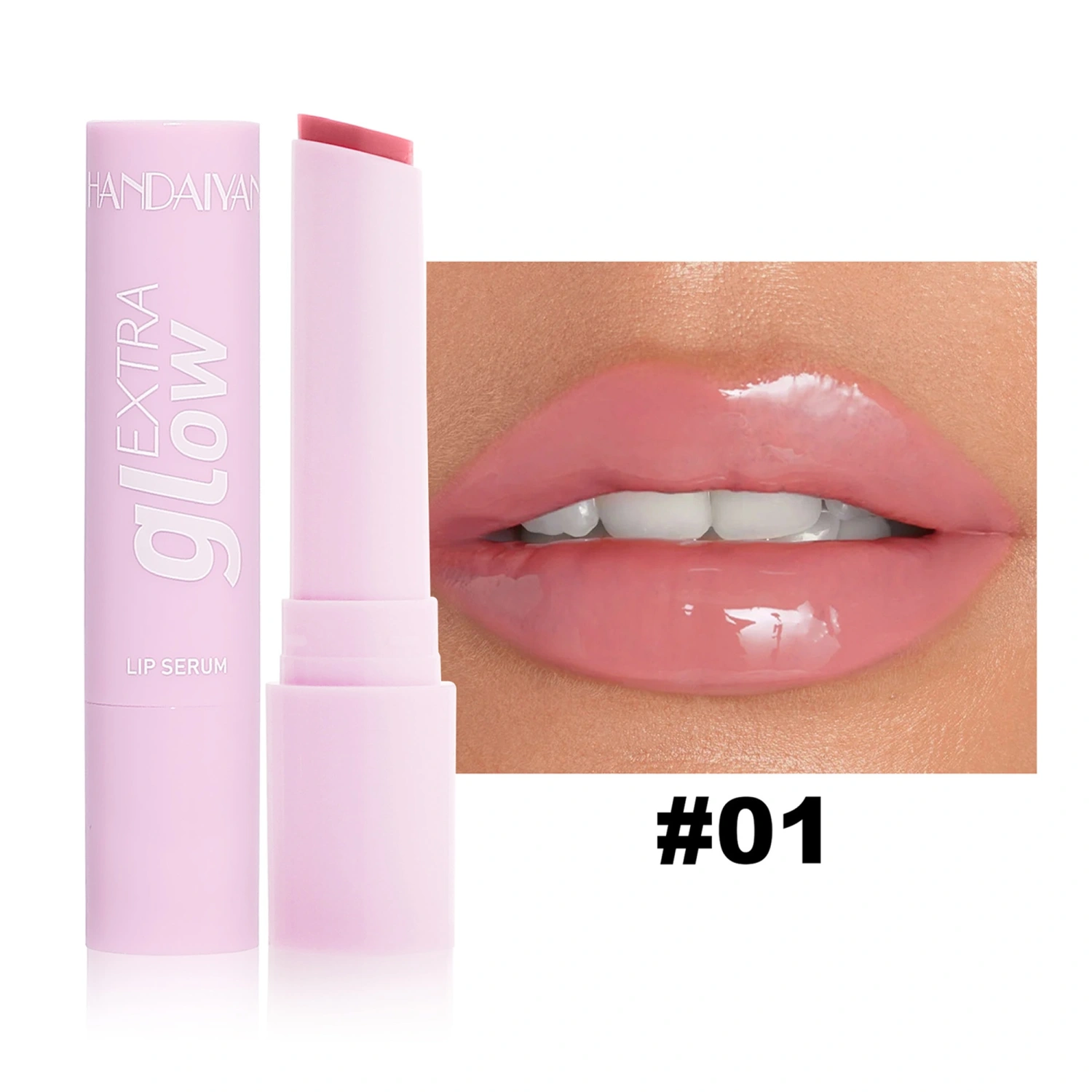 Hydrating Tinted Lip Balm, Glossy Lip Balm Plumper, Creamy Lipstick