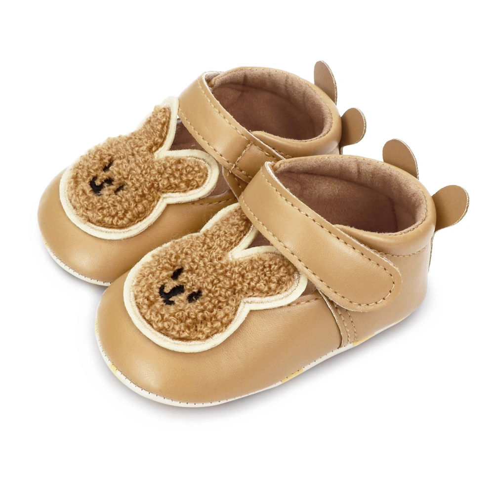 Baby Girls Boys Cute Moccasinss Rabbit Embroidery Soft Sole Shoes