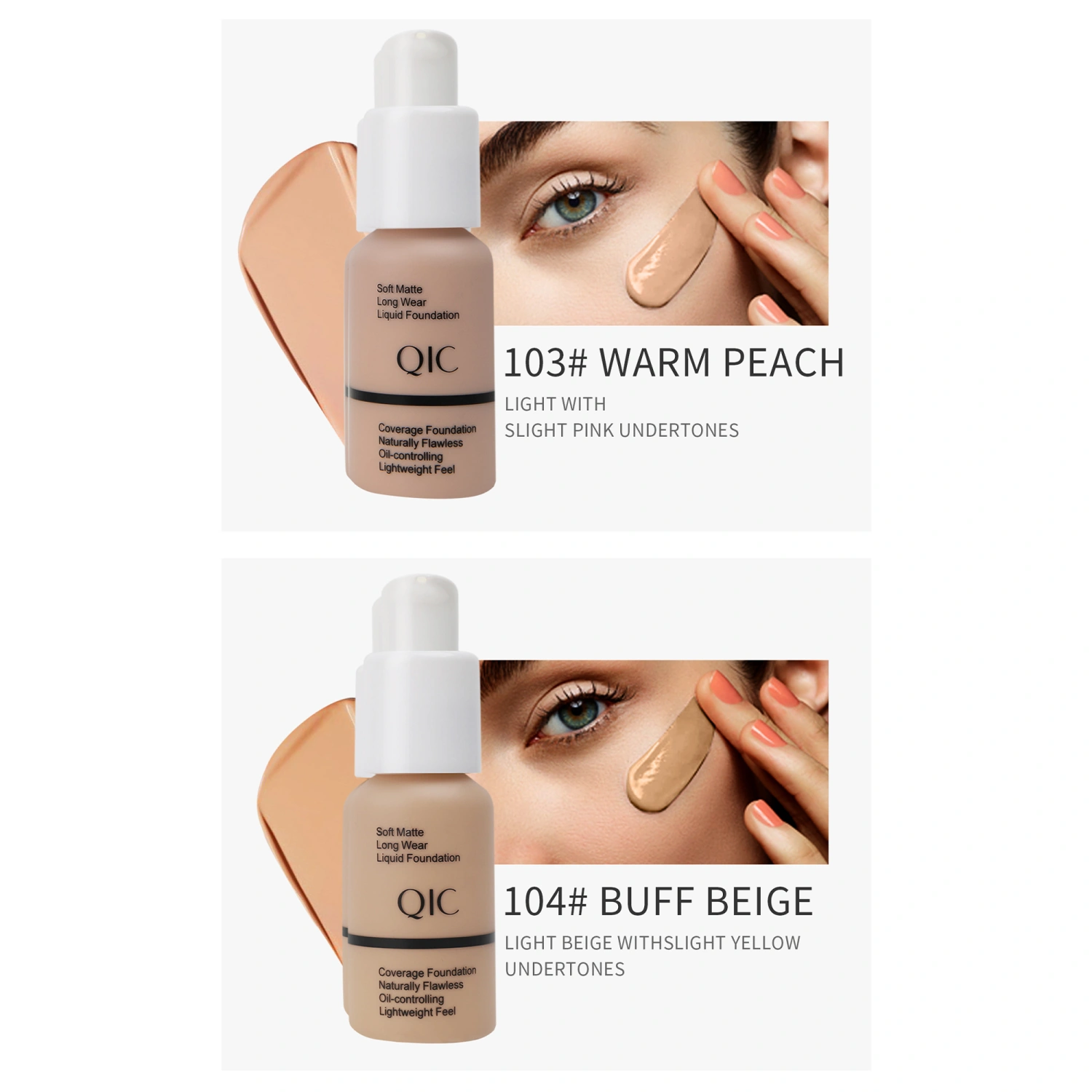 Flawless Finish Foundation Oil Control Long Lasting Liquid Foundation