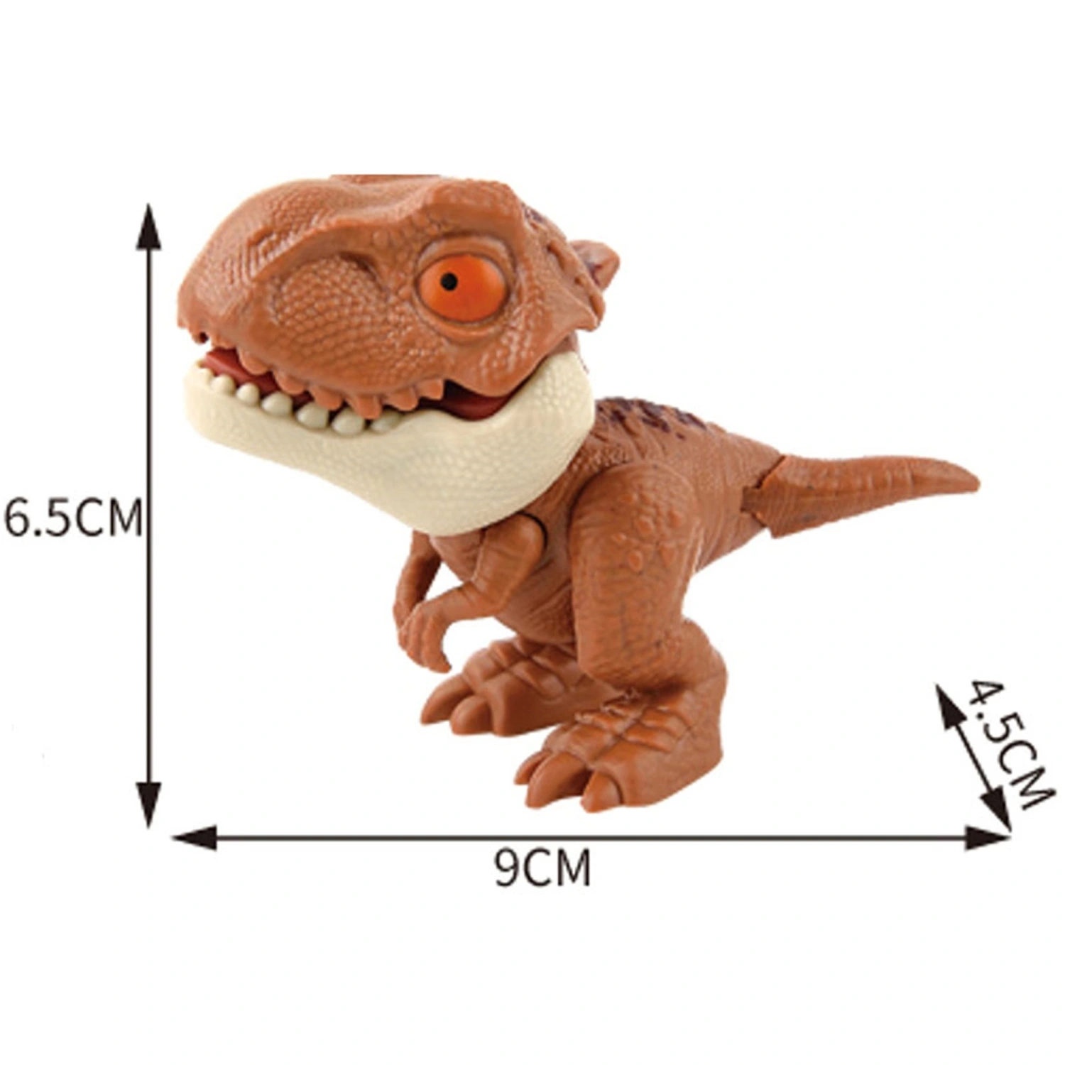 Biting Finger Dinosaurs Toy Snap & Squad Collectibles for Display