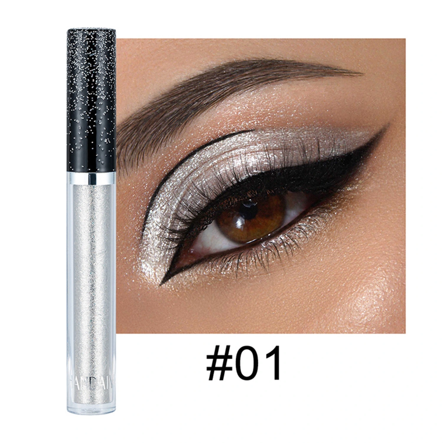 Liquid Glitter Eyeshadow Natural Sparkle Shimmer Liquid Eyeshadow 