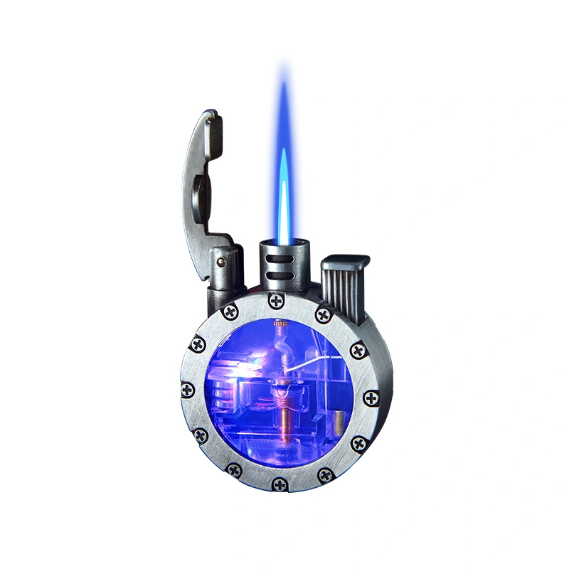 Creative Transparent Luminous Gas Bin Gas Lighters
