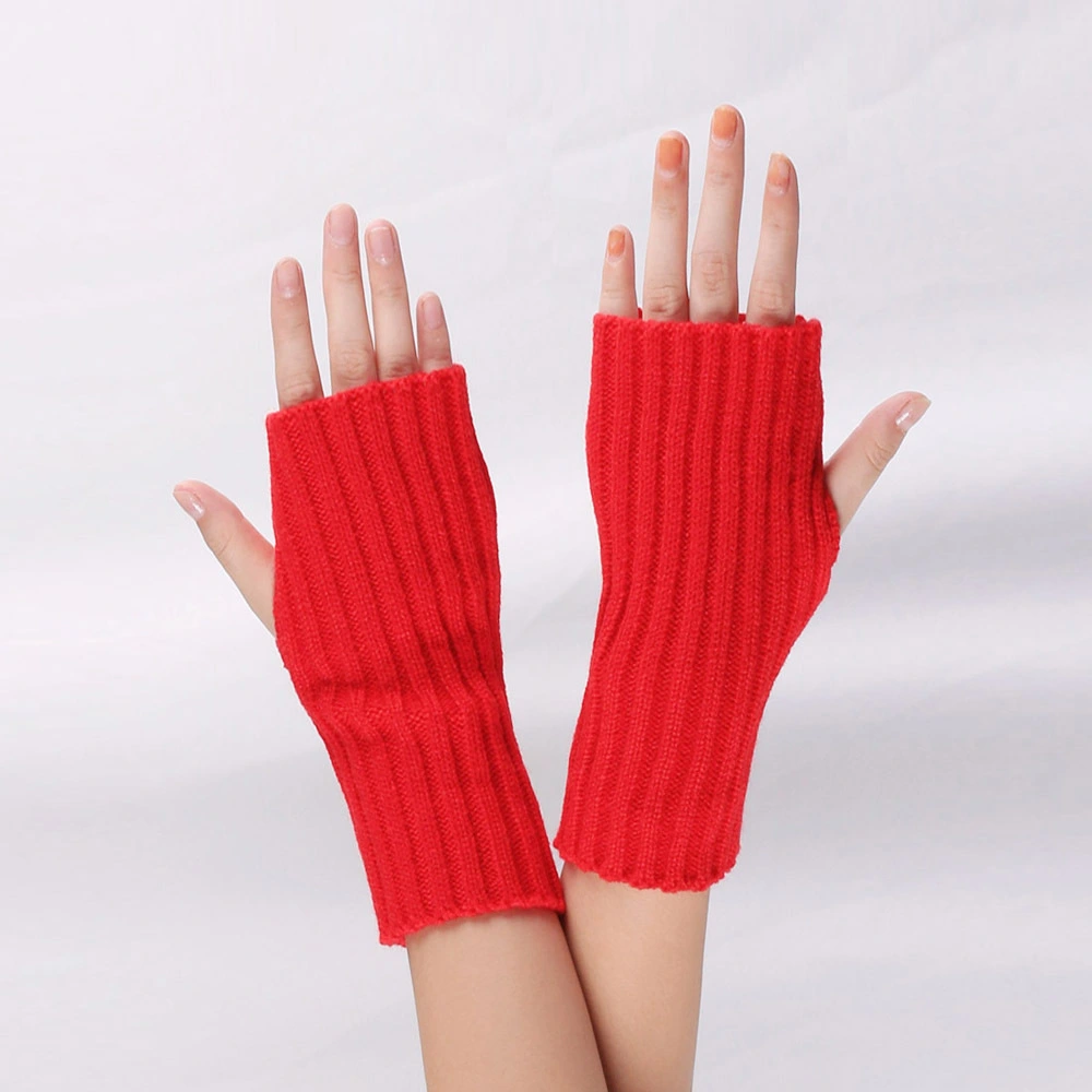 Women's Acrylic Wool Fall And Winter Sleeves