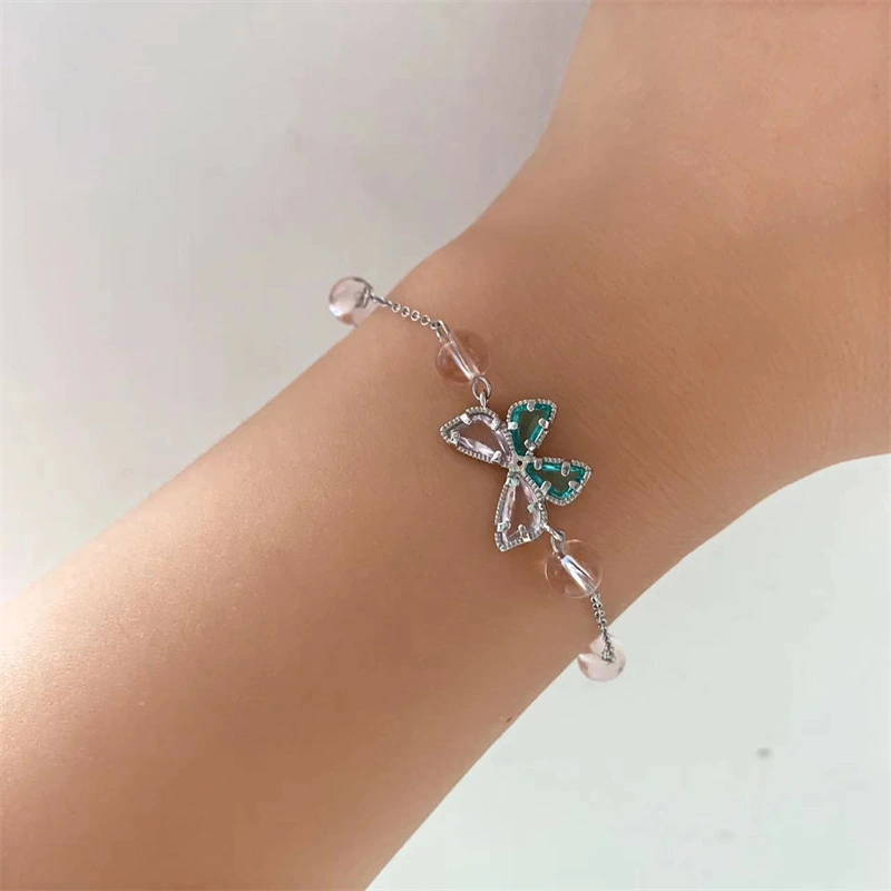 Sterling Silver Handmade Butterfly Bracelet