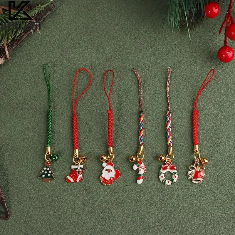 Christmas Bell Mobile Phone Lanyard Pendant