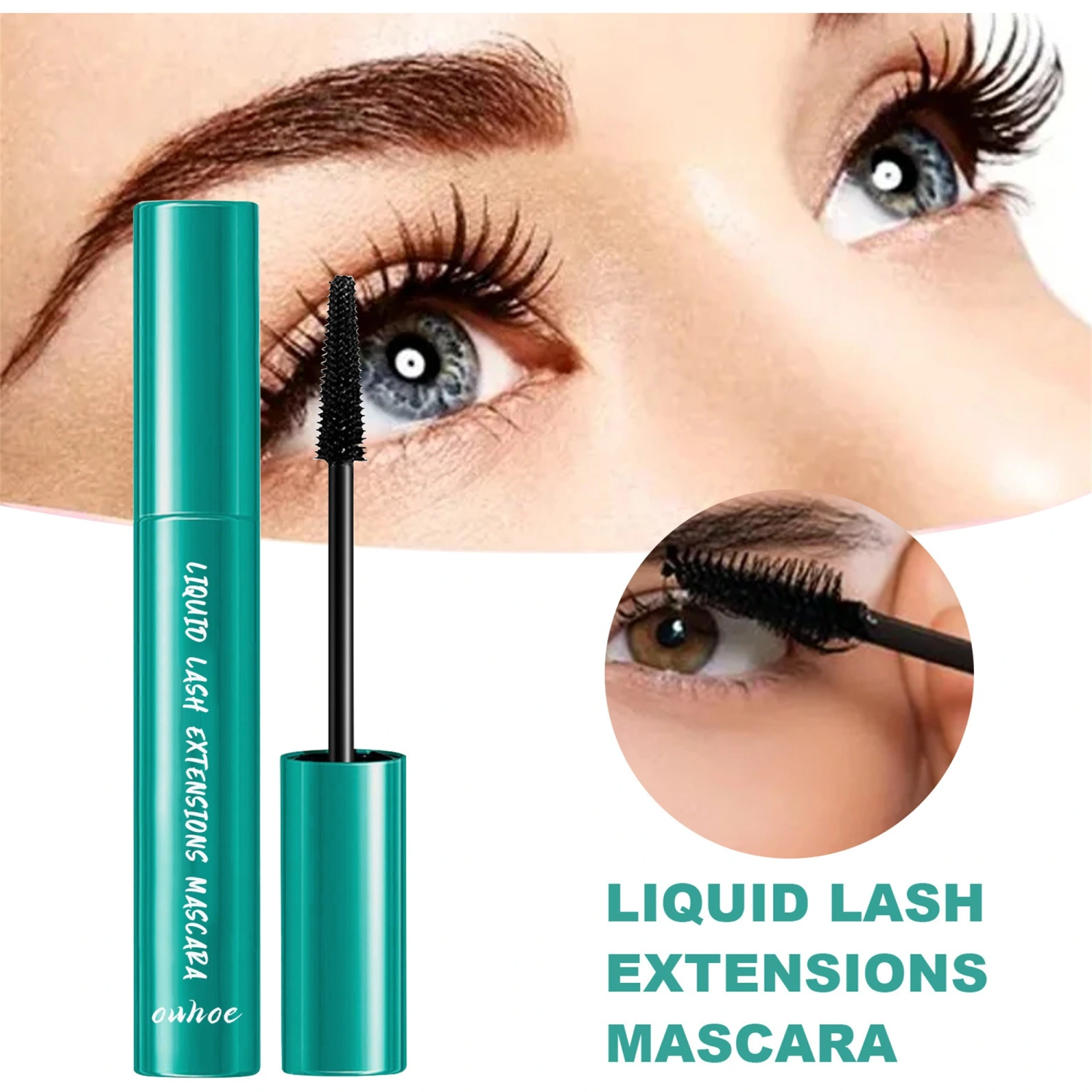 Waterproof Mascara Makeup, Volumizing, Lengthening, Defining, Curling