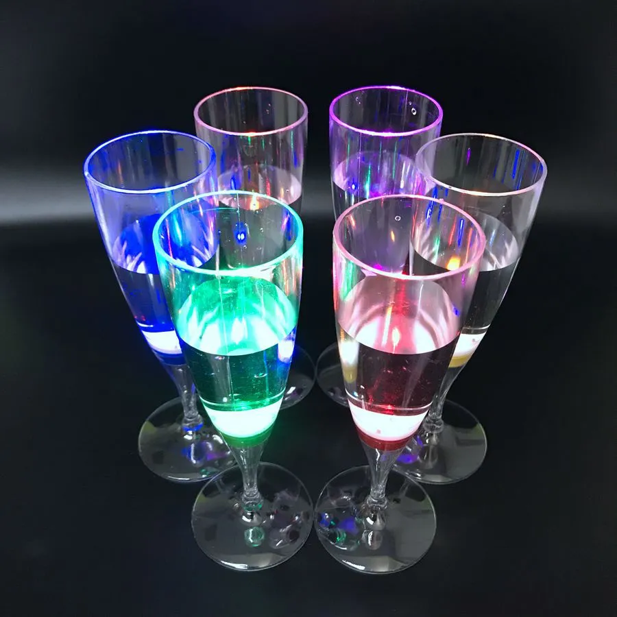 LED Luminous Champagne Goblet Household