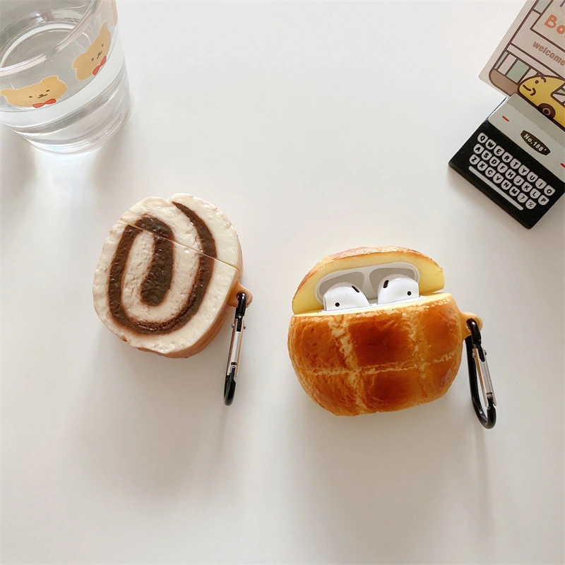 Pineapple Bread Egg Roll Pro123 Generation Bluetooth Wireless Earphone Case