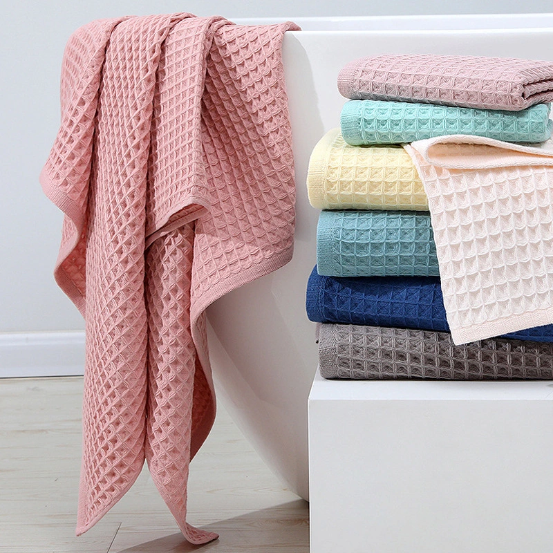 Japanese Gauze Cotton Waffle Honeycomb Towel