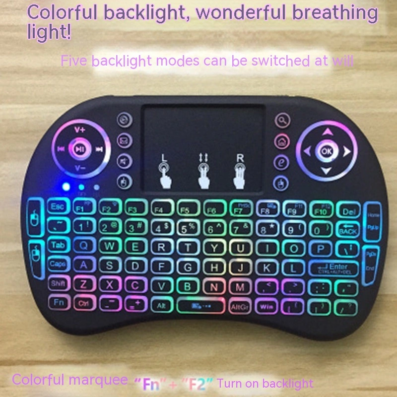 Fashion Simple Flymouse Mini Wireless Keyboard