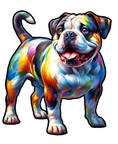 Colorful Cute Animal Cat And Dog Diamond Painting