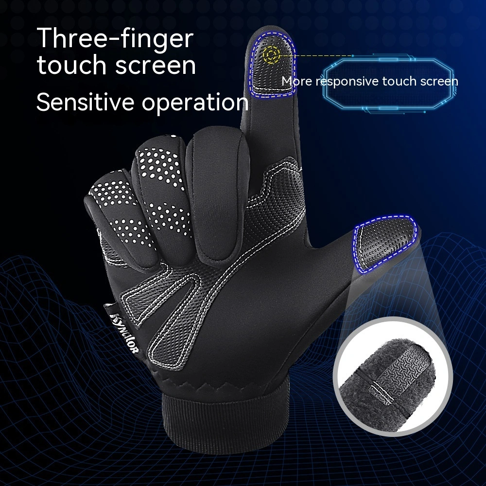 Outdoor Windproof Touch Screen Bicycle Riding Gloves