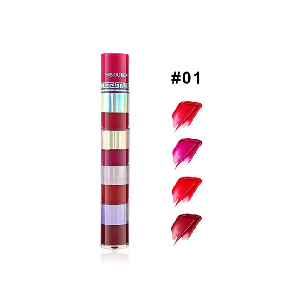 Mini Lip Gloss 4 Colors Waterproof Matte Liquid Lipstick Lip Tint 