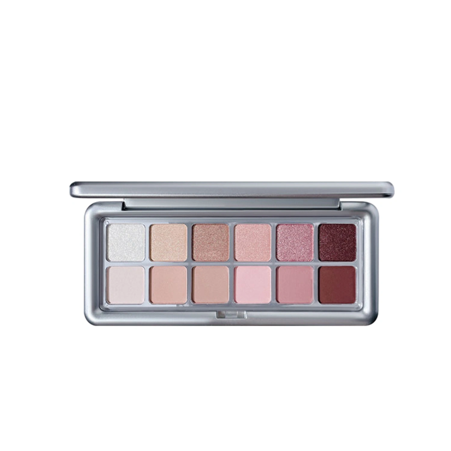 12 Colors Eyeshadow Palette, Pearl Lustre Matte Eye Makeup Cosmetics