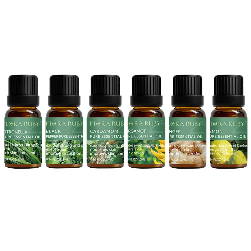 Essential Oils Set Natural Aromatherapy Oils Diffuser Oils Scents 