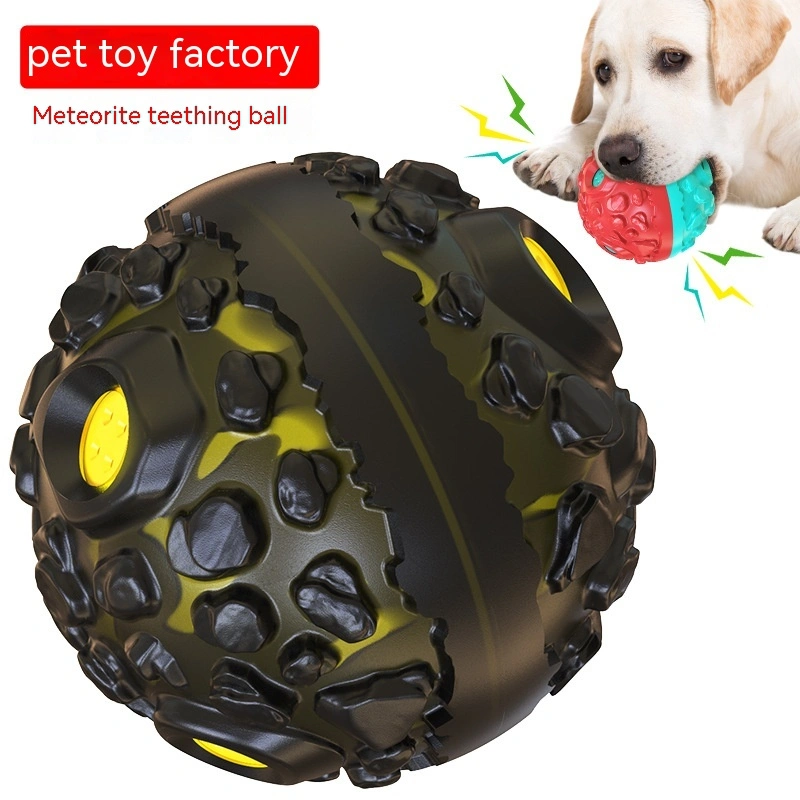 Meteorite Strange Sound Teether Ball Dog Toy Pet Supplies