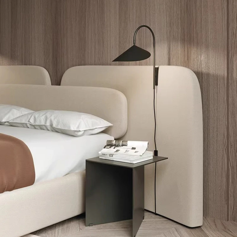 Nordic Minimalism Bedroom Bedside Wall Lamp Danish Designer Creative Personality Wireless Rotatable Aisle Study Lamp