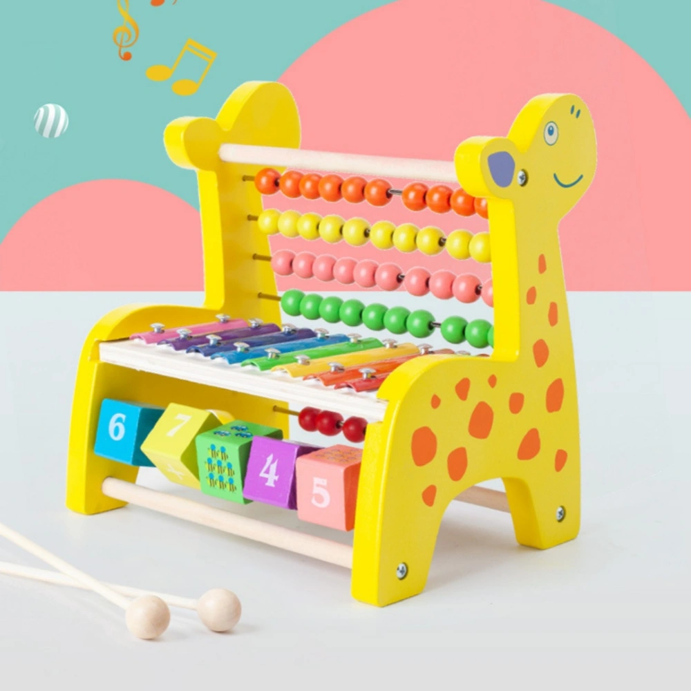 Children's Wooden Percussion Piano Beaded Toys