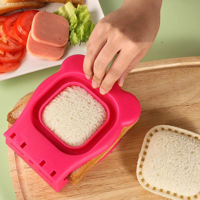 New Sandwich Cut Pocket Bread Making Tools Household Stainless Steel