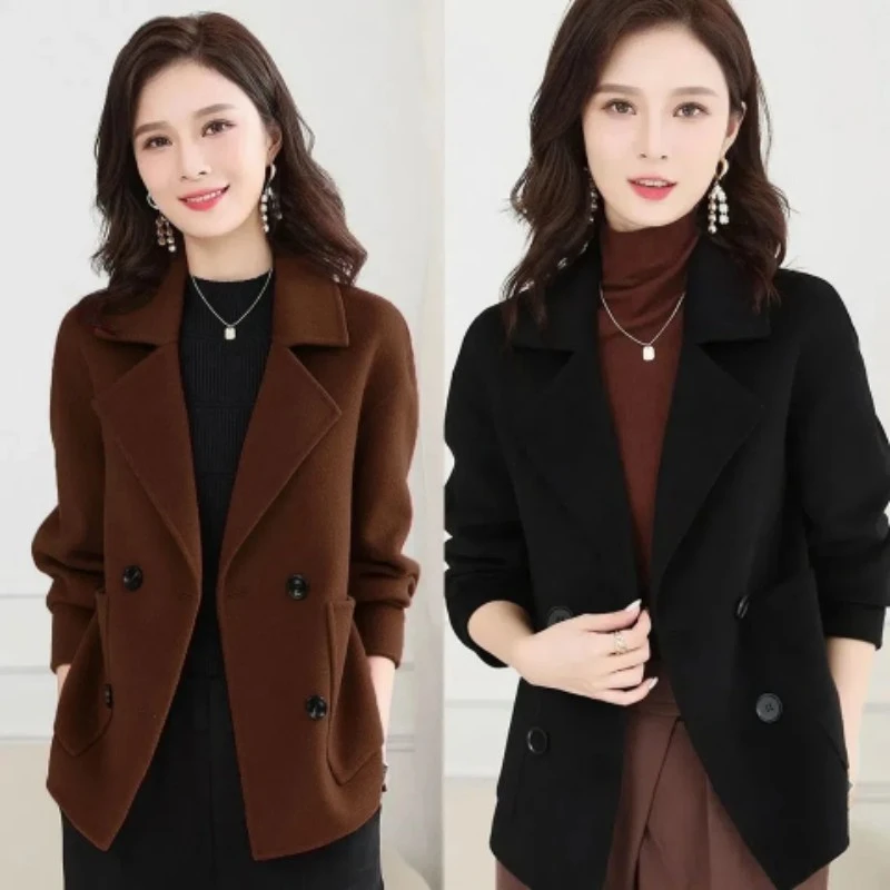 Korean Version Medium Length Loose Fitting Jacket For Women