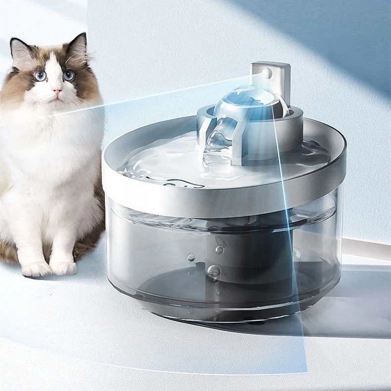 Cat Water Fountain Wireless Induction Drink Fountain