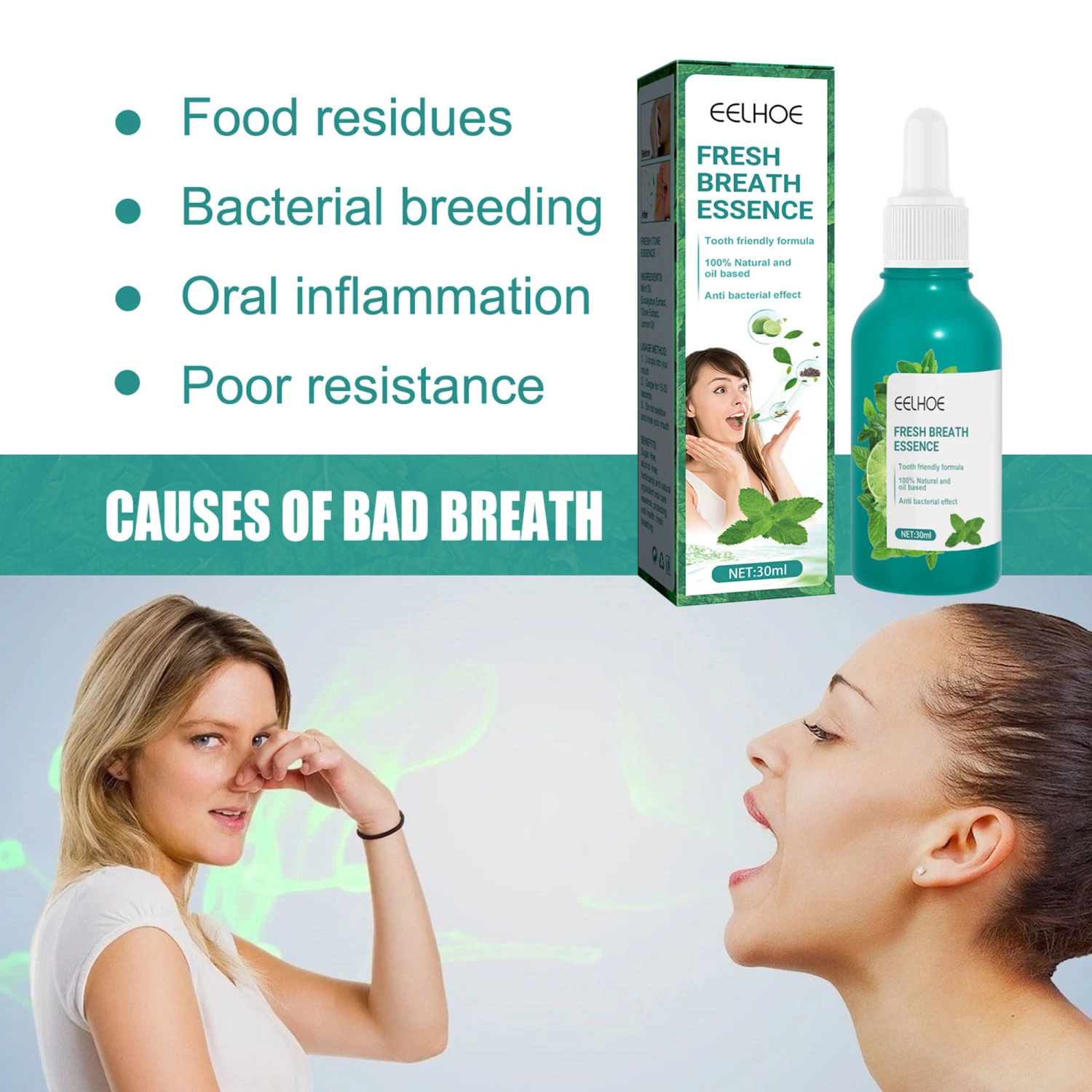 Bad Breath Treatment, Bad Breath Eliminating, Breath Freshening
