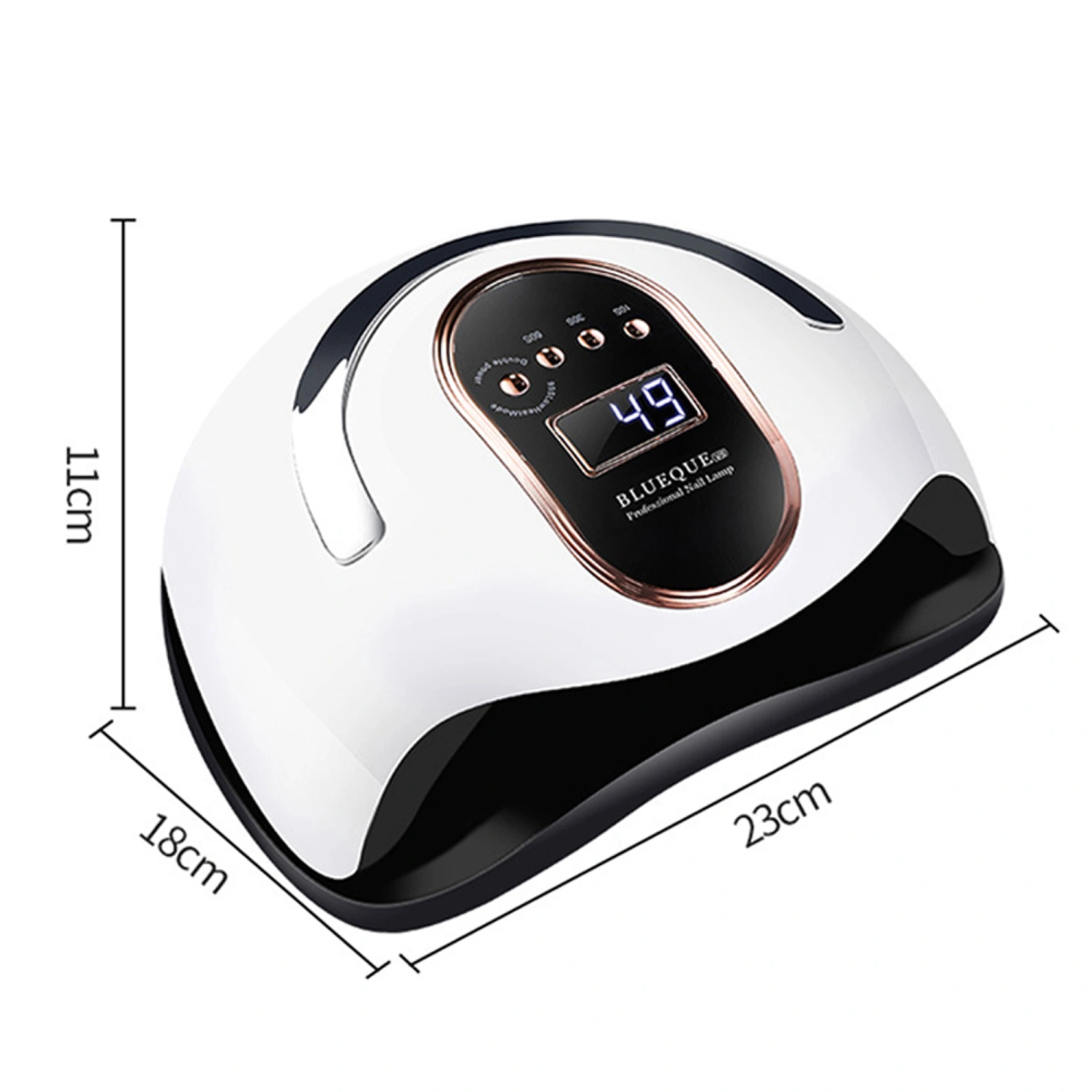 168W UV LED Nail Lamp, Professional Portable UV Light for Nails