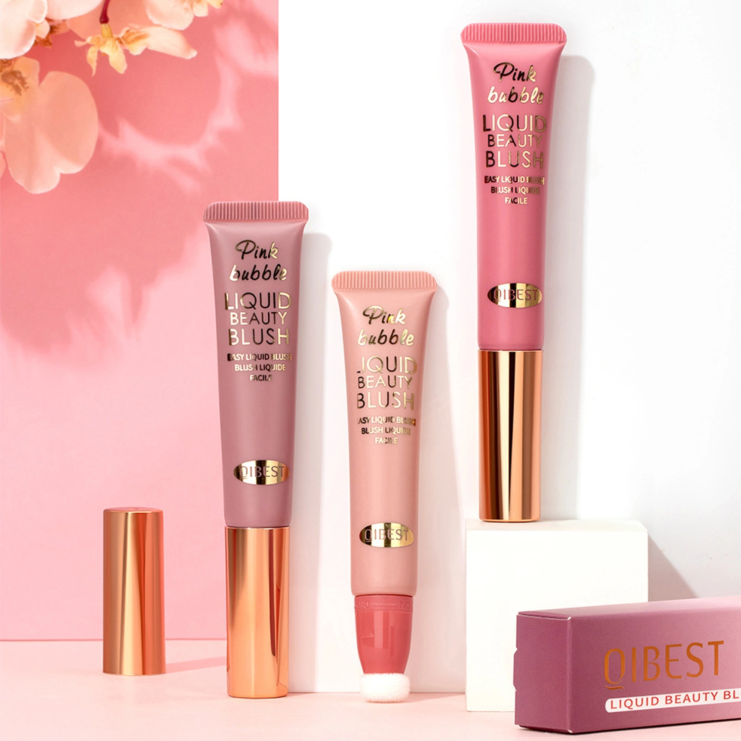Liquid Blush, Highlighter Makeup Stick Waterproof Face Cosmetics
