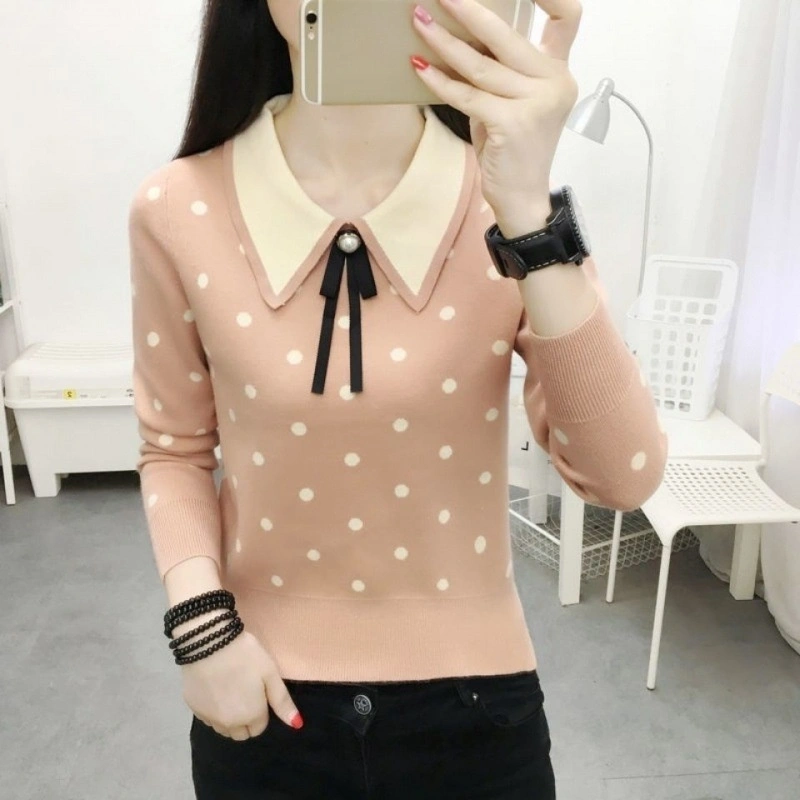 Women's Fashion Loose Sweater Bottoming Shirt Top