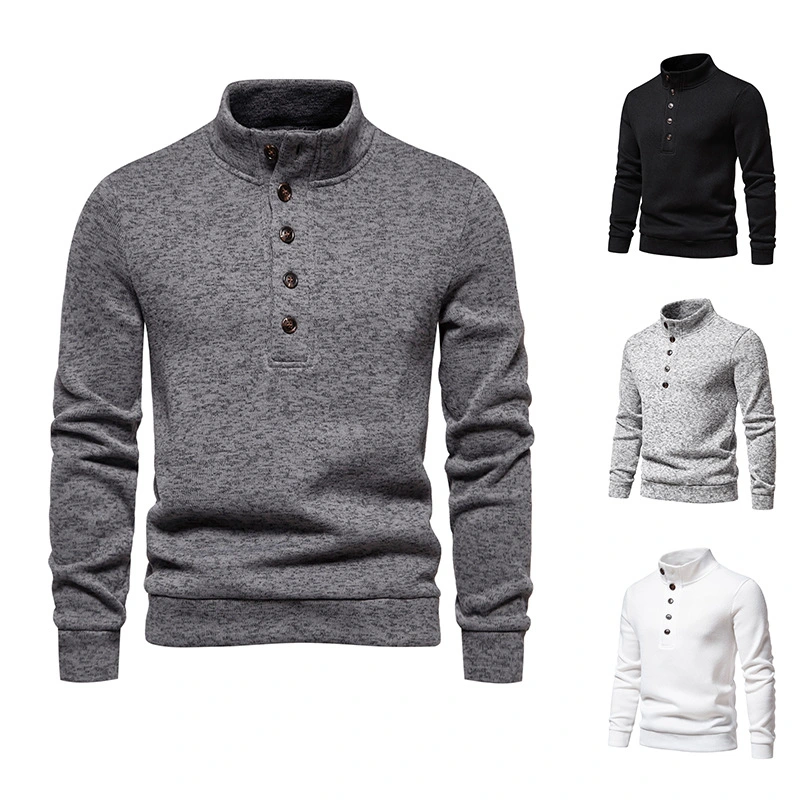 Men's Turtleneck Sweater Men's Sweater Coat