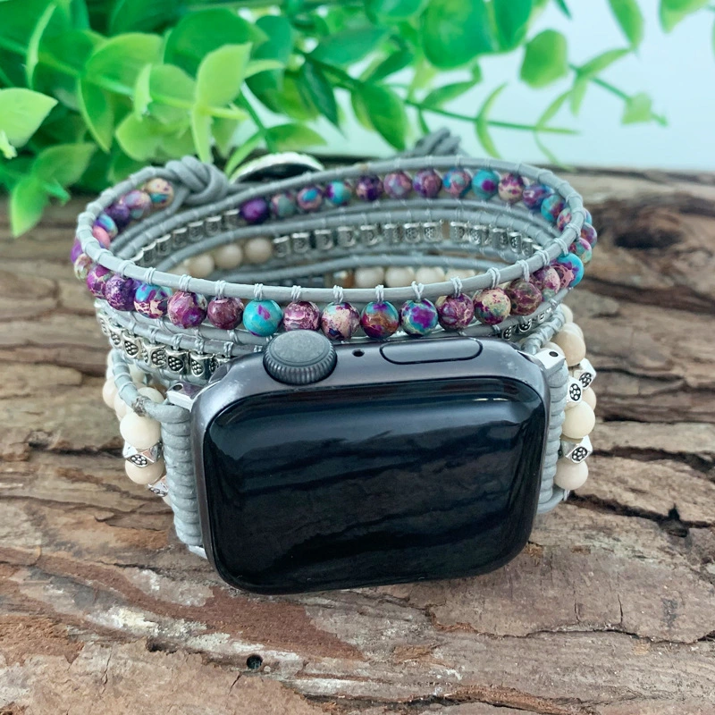 Natural Stone Multi-layer Winding Bracelet Strap