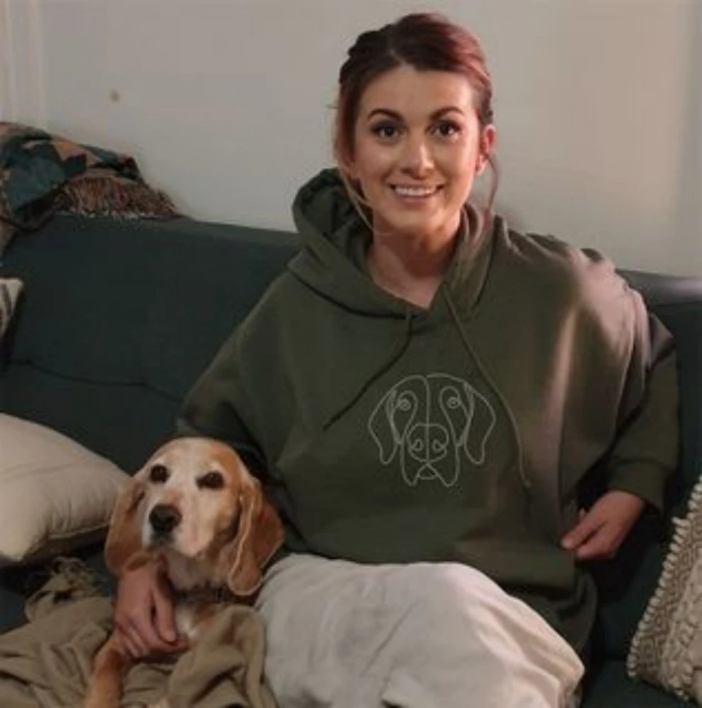 Embroidered Sportswear With Regular Sleeves And Loose Fit