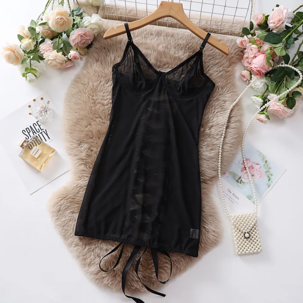Women's Fashion Transparent Lace Jumpsuit