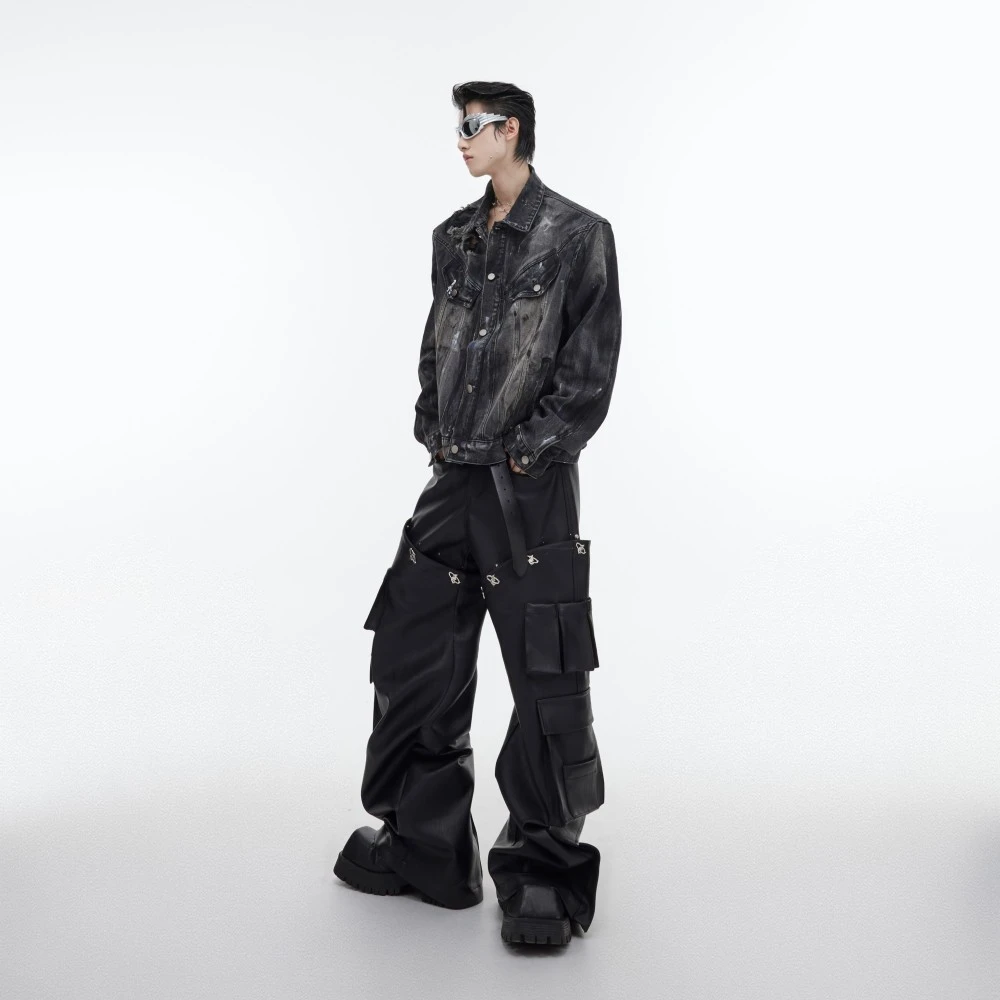 Short Denim Jacket Waste Soil