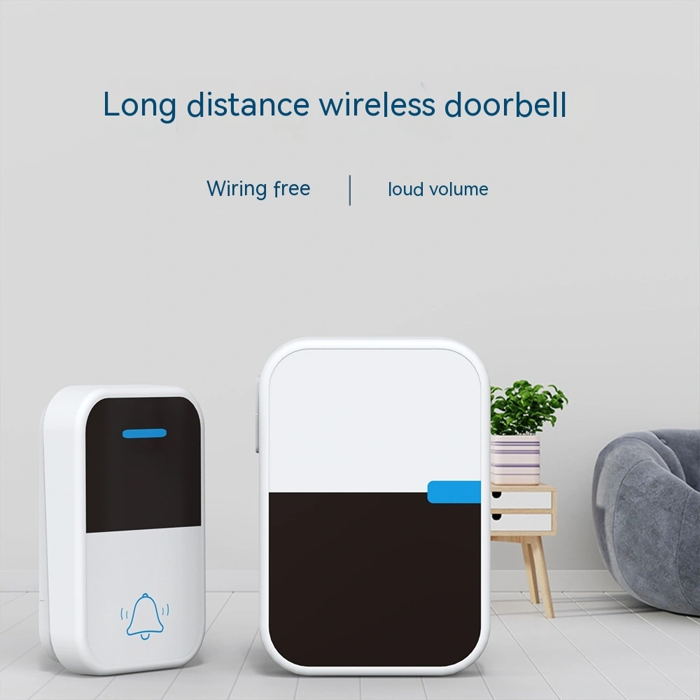 Long-distance Wall-through Wireless Electronic Doorbell