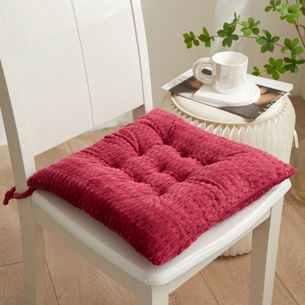 Bamboo Velvet Cushion Thickened Household