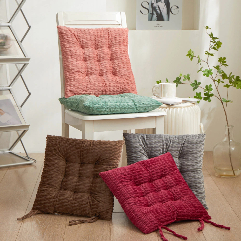 Bamboo Velvet Cushion Thickened Household