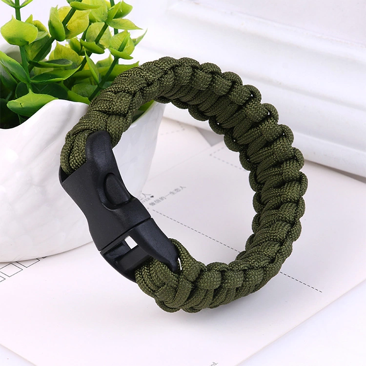 Paracord Outdoor Survival Seven-core Emergency Escape Life-saving Bracelet