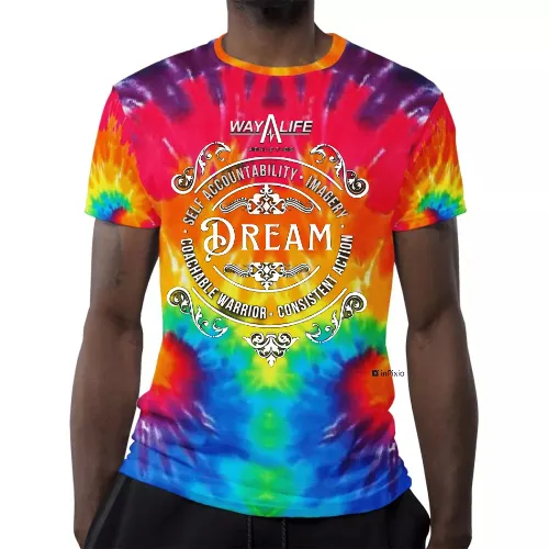 Tie-dye Rainbow Short Sleeve T-shirt