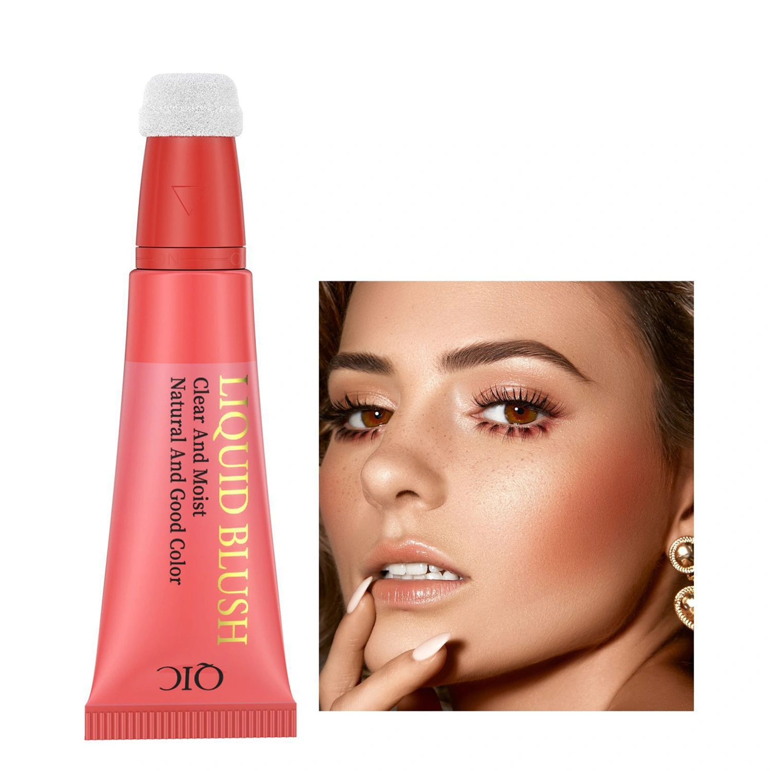Liquid Blush, Highlighter Makeup Stick Natural Face Cosmetics