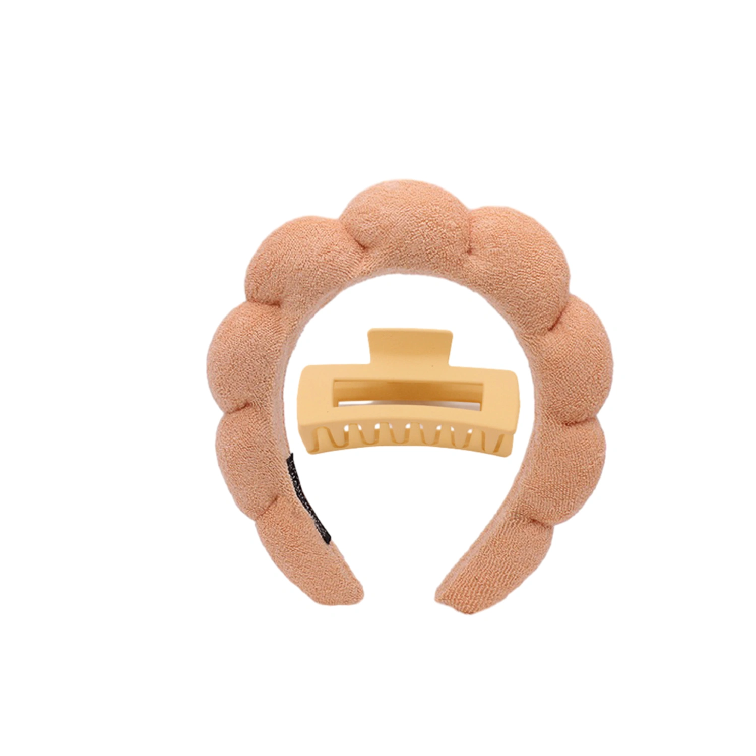 Women Headband Shark Clip Sets Facial Beauty Routine Cloud Headband