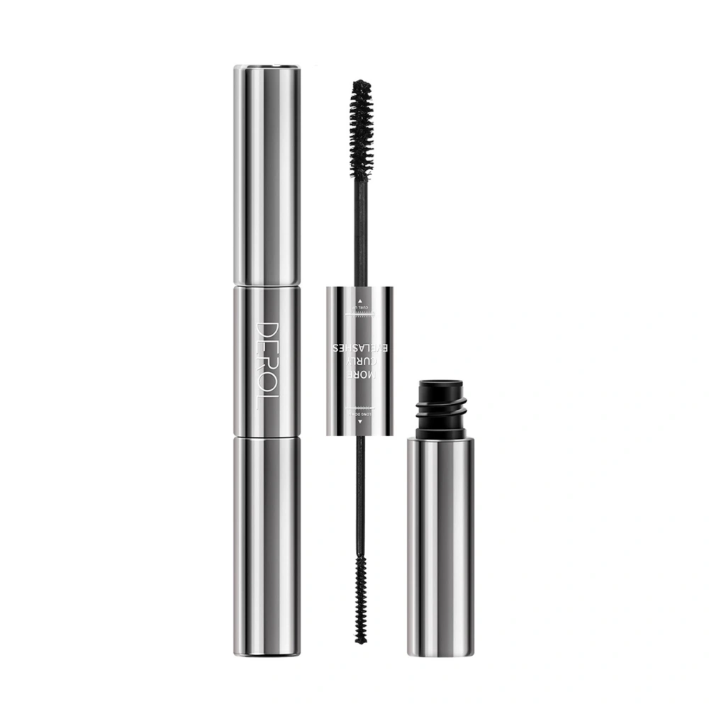 Waterproof Eyelash Mascara Voluminous Lash Mascara with 2 Brush Head