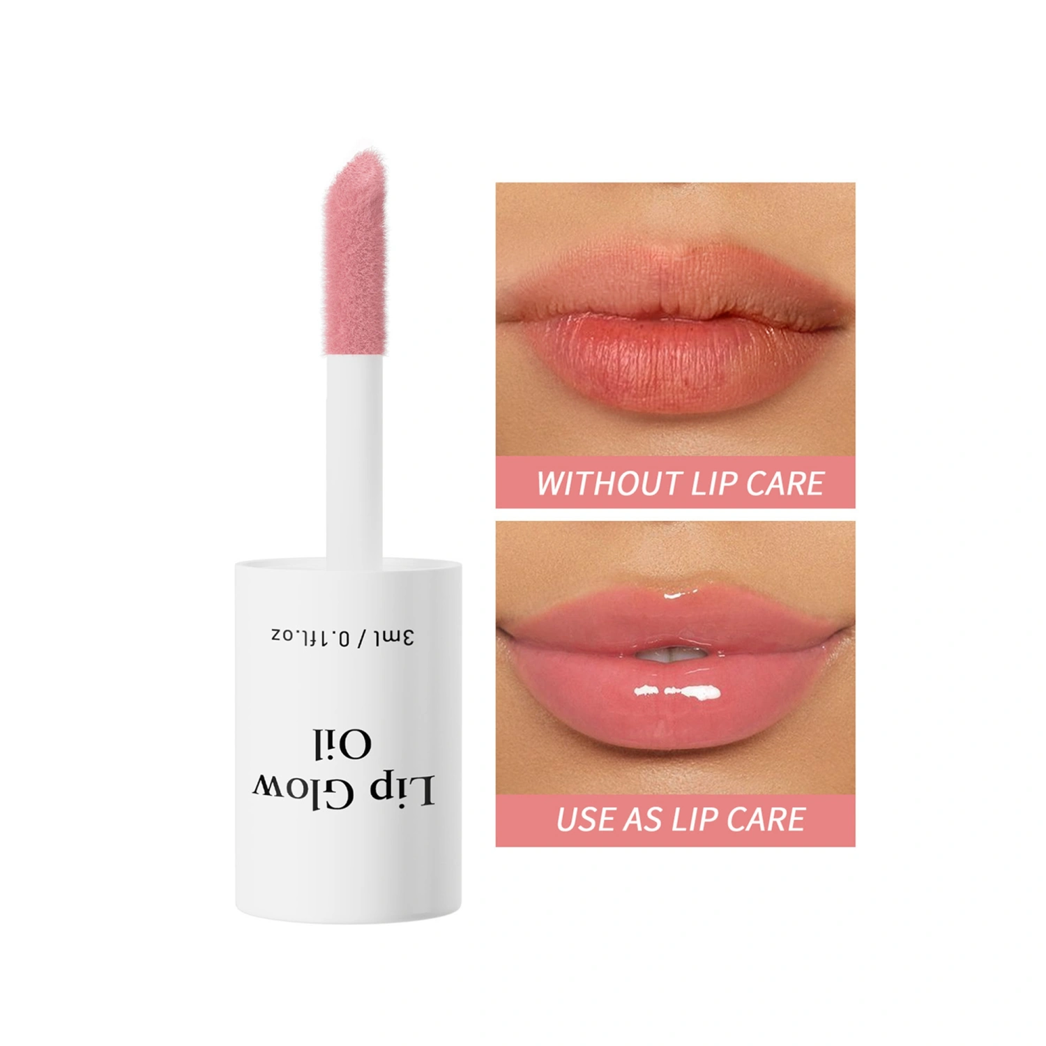 Fruit Flavored Lip Oil Moisturizing Treatment Nourishing Lip Gloss