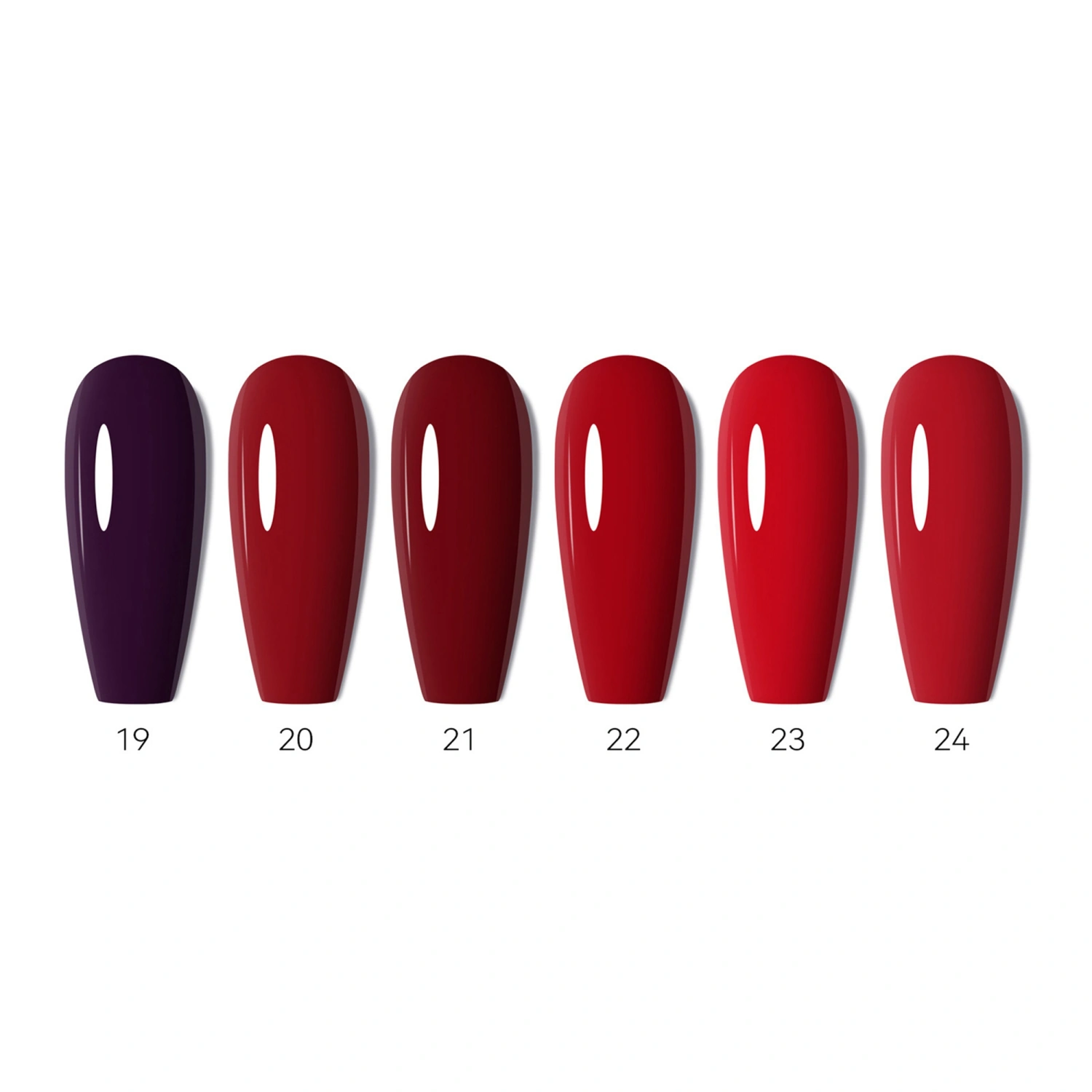 Women’s Non Toxic 60 Colors Regular 6 Piece Gel Nail Polish Set