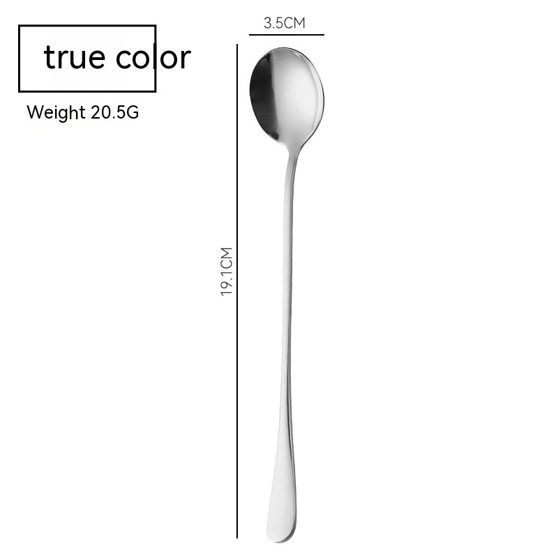 Stainless Steel Long Spoon Stirring Spoon